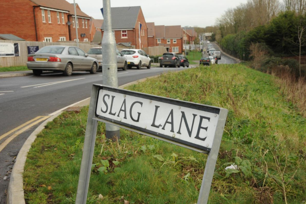 Slag Lane, Wiltshire, UK