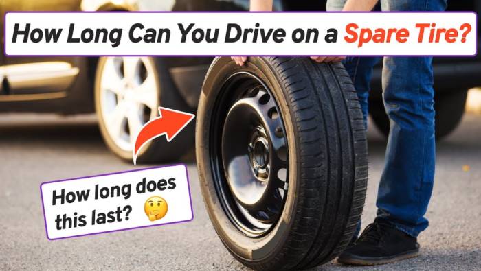 How Long You Can Drive on a Spare Tire